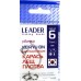 Гачки для лову риби, Leader Keiryu, 9шт/уп, колір BN №6